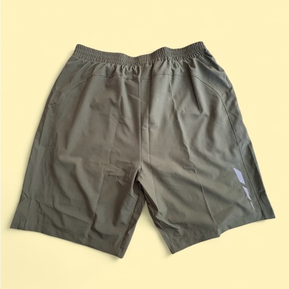 Baleaf Men’s Olive Green Athletic Shorts Size L | UPF 50+ | NWT - Picture 4 of 7